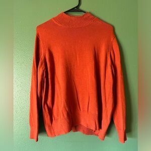 Old Navy - Mock turtleneck orange sweater